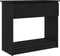 vidaXL - Wandtafel - met - lades - 85,5x38,5x74,5 - cm - zwart