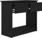 vidaXL - Wandtafel - met - lades - 85,5x38,5x74,5 - cm - zwart