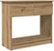 vidaXL - Wandtafel - met - lades - ambachtelijk - eikenkleurig - 85,5x38,5x74,5 - cm