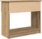 vidaXL - Wandtafel - met - lades - ambachtelijk - eikenkleurig - 85,5x38,5x74,5 - cm