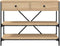 vidaXL - Wandtafel - met - lades - en - schappen - bewerkt - hout - sonoma - eikenkleur