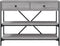 vidaXL - Wandtafel - met - lades - en - schappen - bewerkt - hout - grijs - sonoma - eiken