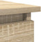 vidaXL - Wandtafel - met - lades - sonoma - 85,5x38,5x74,5 - cm - eikenkleurig
