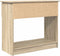 vidaXL - Wandtafel - met - lades - sonoma - 85,5x38,5x74,5 - cm - eikenkleurig