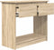 vidaXL - Wandtafel - met - lades - sonoma - 85,5x38,5x74,5 - cm - eikenkleurig