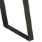 vidaXL - Wandtafel - met - natuurlijke - rand - 100x35x76 - cm - massief - acaciahout
