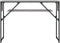 vidaXL - Wandtafel - met - schap - 105x30x75 - cm - bewerkt - hout - grijs - sonoma