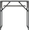 vidaXL - Wandtafel - met - schap - 75x30x75 - cm - bewerkt - hout - grijs - sonoma