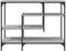 vidaXL - Wandtafel - met - schappen - 100x35x75 - cm - grijs - sonoma - eikenkleurig
