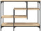vidaXL - Wandtafel - met - schappen - 100x35x75 - cm - sonoma - eikenkleurig