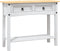 vidaXL - Wandtafel - Mexicaans - grenenhout - Corona-stijl - 90x34,5x73 - cm - wit