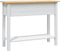 vidaXL - Wandtafel - Mexicaans - grenenhout - Corona-stijl - 90x34,5x73 - cm - wit