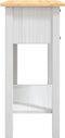 vidaXL - Wandtafel - Mexicaans - grenenhout - Corona-stijl - 90x34,5x73 - cm - wit