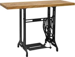 vidaXL - Wandtafel - naaimachine - 110x40x75 - cm