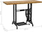 vidaXL - Wandtafel - naaimachine - 110x40x75 - cm