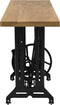 vidaXL - Wandtafel - naaimachine - 110x40x75 - cm
