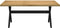 vidaXL - Wandtafel - NOAIN - X-vormige - poten - 120x30x75 - cm - massief - hout