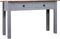vidaXL - Wandtafel - Panama - Range - 110x40x72 - cm - massief - grenenhout - grijs