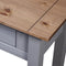 vidaXL - Wandtafel - Panama - Range - 110x40x72 - cm - massief - grenenhout - grijs