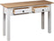 vidaXL - Wandtafel - Panama - Range - 110x40x72 - cm - massief - grenenhout - wit