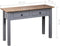 vidaXL - Wandtafel - Panama - Range - 110x40x72 - cm - massief - grenenhout - grijs