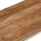 vidaXL - Wandtafel - roestvrij - staal - en - massief - acaciahout - zilverkleurig