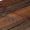 vidaXL - Wandtafel - roestvrij - staal - en - massief - bielshout - zilverkleurig