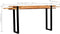 vidaXL - Wandtafel - verstelbaar - massief - gerecycled - hout
