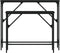 vidaXL - Wandtafels - 2 - st - bewerkt - hout - zwart