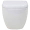 vidaXL - Wandtoilet - keramiek - wit