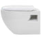 vidaXL - Wandtoilet - keramiek - wit