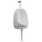 vidaXL - Wandurinoir - met - spoelklep - keramiek - wit