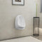 vidaXL - Wandurinoir - met - spoelklep - keramiek - wit