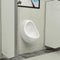 vidaXL - Wandurinoir - met - spoelklep - keramiek - wit