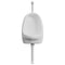 vidaXL - Wandurinoir - met - spoelklep - keramiek - wit