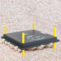 vidaXL - Warmteplaat - voor - kuikens - en - eendjes - 25x25 - cm