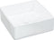 vidaXL - Wasbak - 37x37x13 - cm - vierkant - keramiek - wit