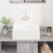vidaXL - Wasbak - 37x37x13 - cm - vierkant - keramiek - wit