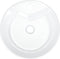 vidaXL - Wasbak - 40x14,5 - cm - rond - keramiek - wit