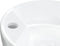 vidaXL - Wasbak - 40x14,5 - cm - rond - keramiek - wit