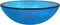 vidaXL - Wasbak - 42x14 - cm - gehard - glas - blauw