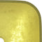 vidaXL - Wasbak - 42x42x14 - cm - glas - goudkleurig
