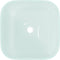 vidaXL - Wasbak - 42x42x14 - cm - glas - mat