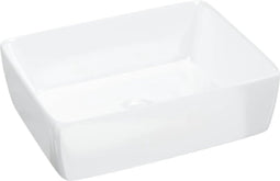 vidaXL - Wasbak - 48x37x13 - rechthoekig - keramiek - wit
