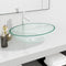 vidaXL - Wasbak - 50x37x14 - cm - glas - transparant
