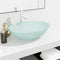 vidaXL - Wasbak - 50x37x14 - cm - glas - transparant