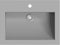 vidaXL - Wasbak - 600x450x120 - mm - graniet - grijs