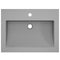 vidaXL - Wasbak - 600x450x120 - mm - graniet - grijs