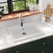 vidaXL - Wasbak - 600x450x120 - mm - graniet - wit