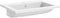 vidaXL - Wasbak - 600x450x120 - mm - graniet - wit